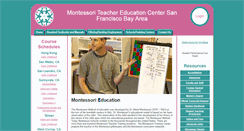 Desktop Screenshot of montessoritrainingusa.com